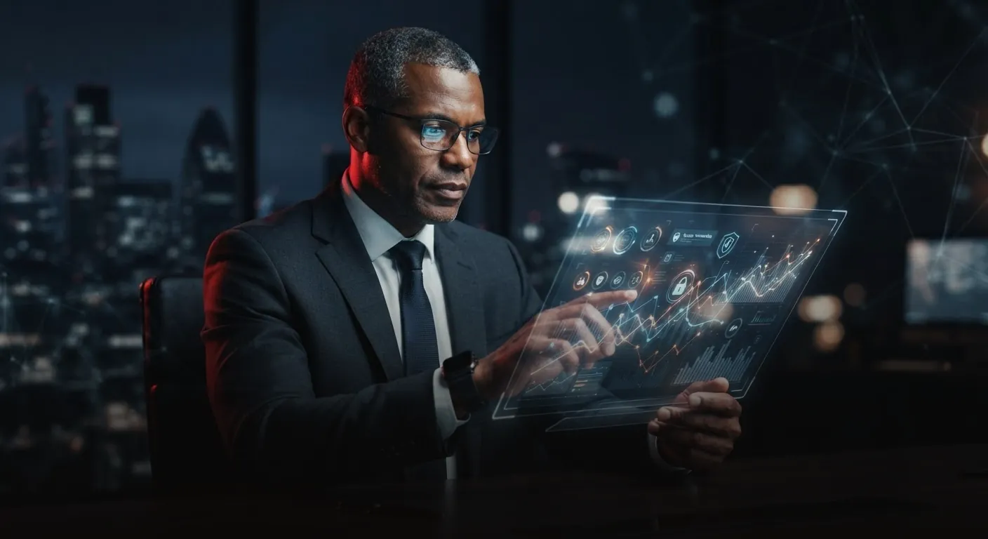 Intelligence artificielle pour la finance, la banque et l'assurance, illustration AORA Technologies
